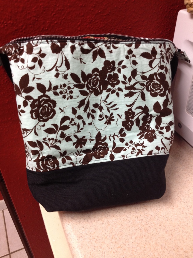 A wilder version of the Zippered Lunch Bag
