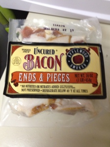 Why bacon ends? Because they're CHEAP!
