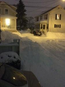 Snow from my friend Robbin in North Salem. 