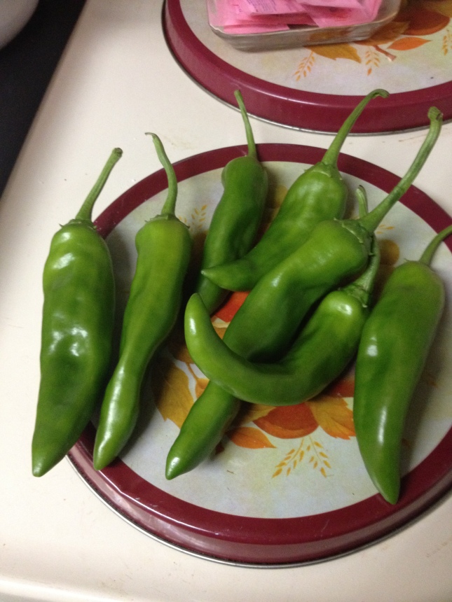 Anaheim, er, Hatch chile peppers