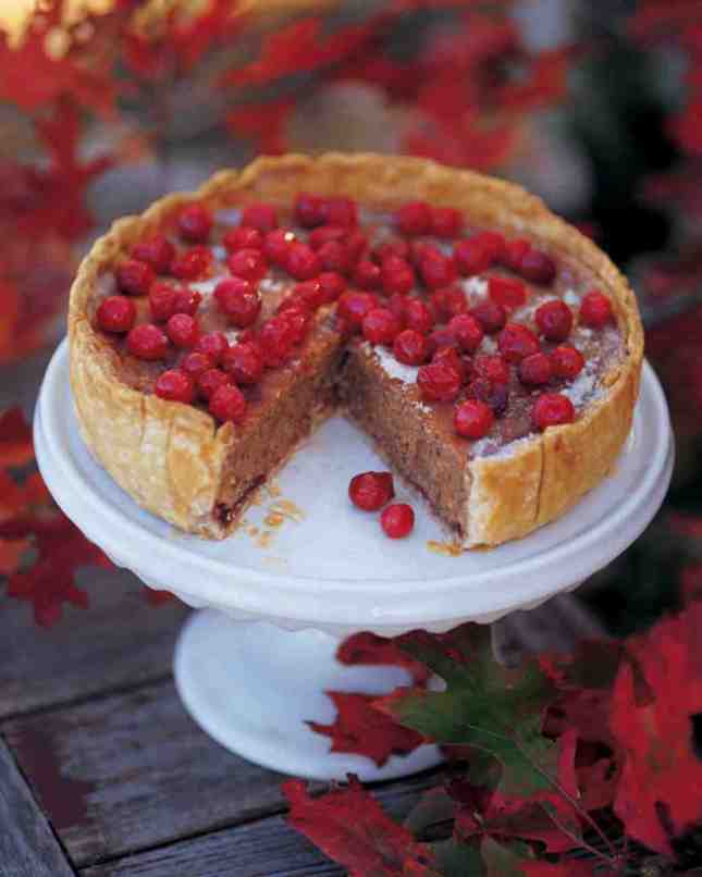 A rich, delicious tart for Thanksgiving or any fall occasion (like my birthday.) 
